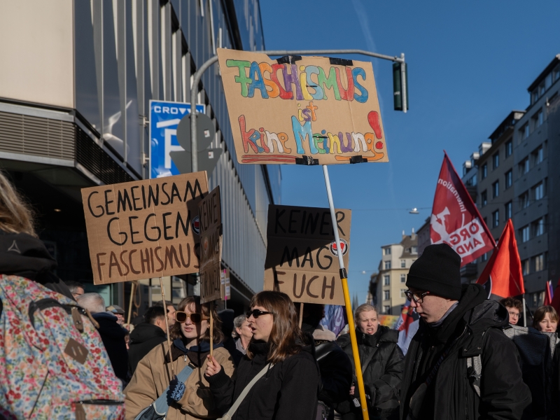 Demo gegen die AFD Düsseldorf