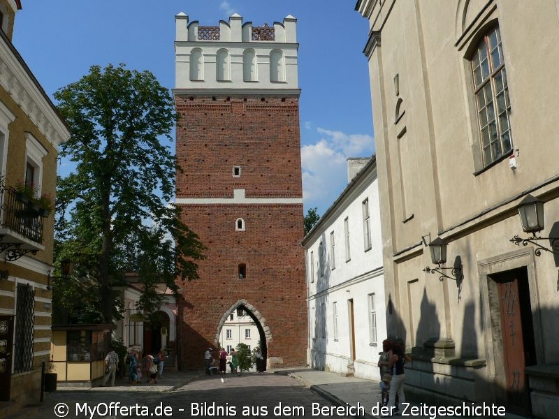 Die Stadt und die bekannteste in der Region eine Eisdiele.