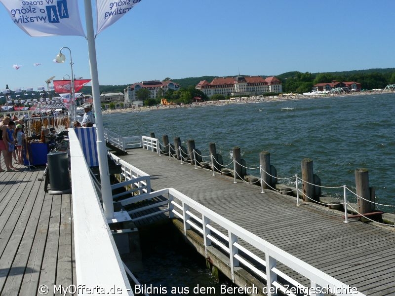 Der Pier bleibt der bekannteste Punkt von Sopot