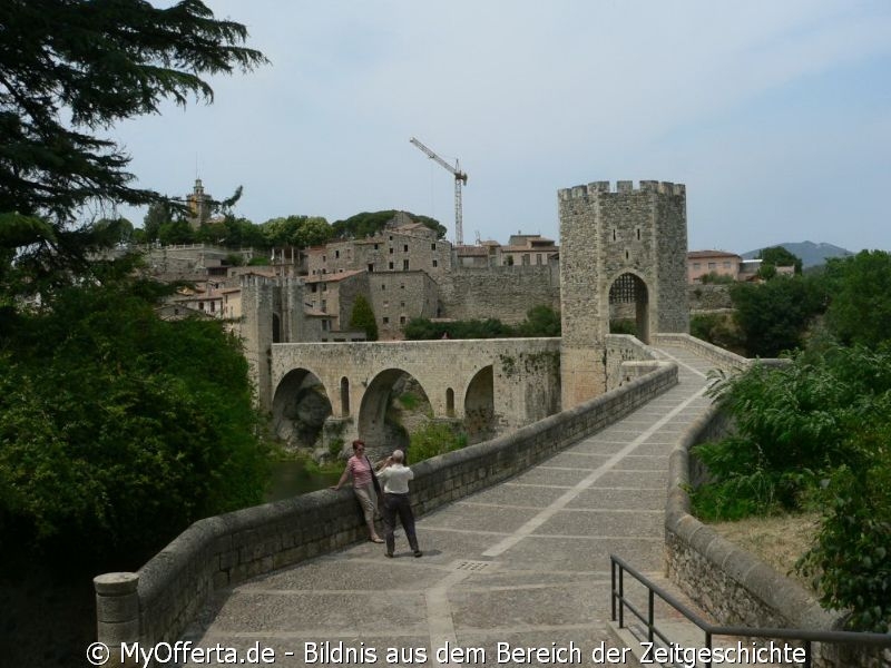 Besalu in Spanien, eine Reise in die Vergangenheit