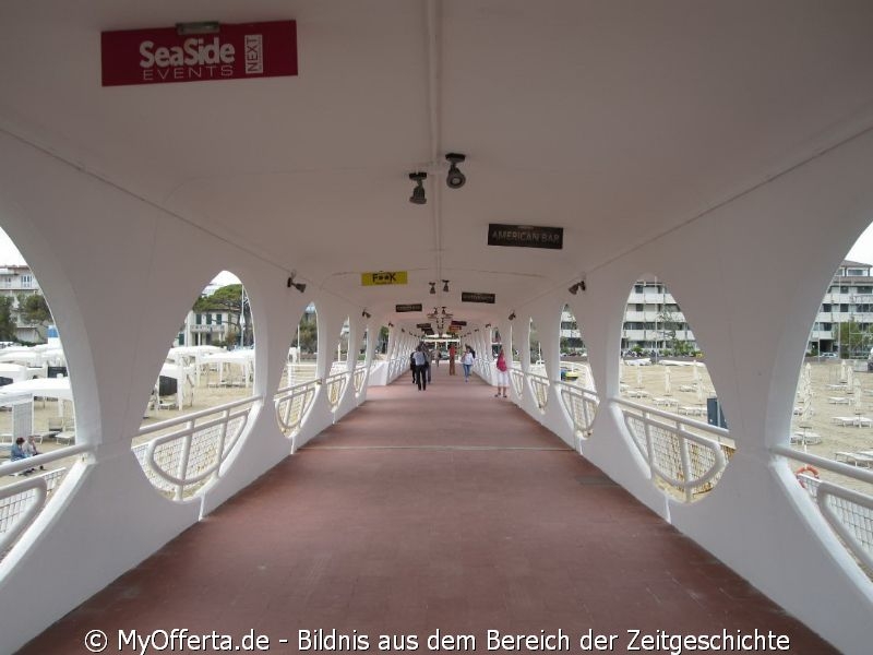 Lignano Sabbiadoro - wird in normalen Jahren von Millionen deutschsprachigen Touristen besucht.