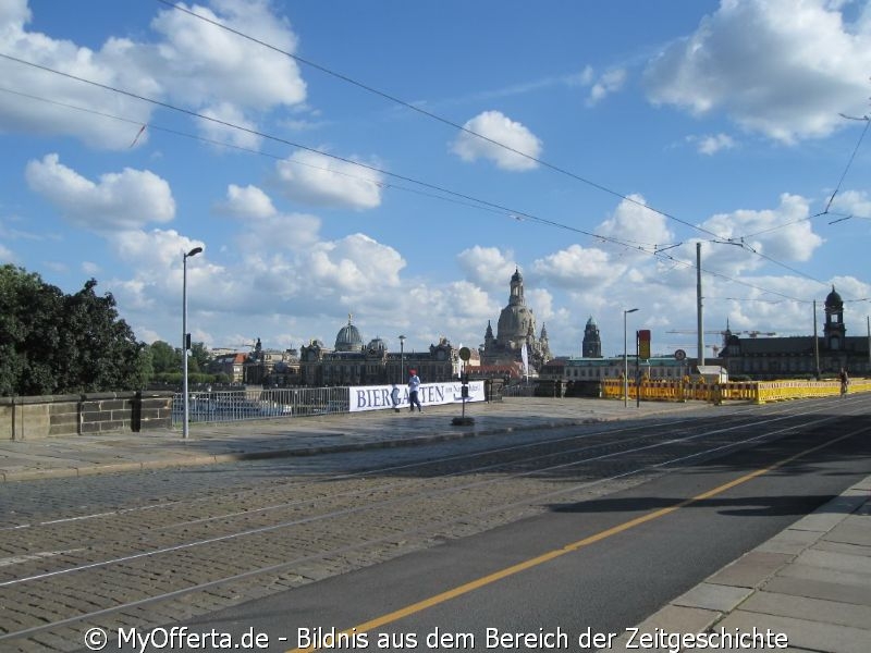 Dresden, Altstadt im Sommer 2017