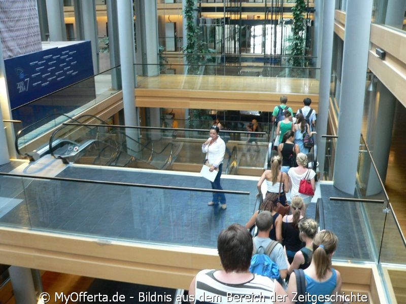 Andzelika Pallach besucht EU-Parlament in Strassburg