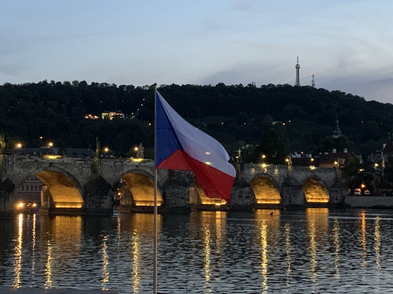 Abendimpressionen Karlsbrücke Prag 2020 - 1