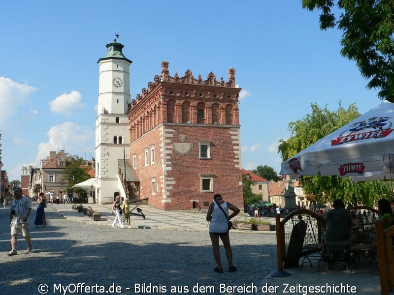 Die Stadt und die bekannteste in der Region eine Eisdiele.