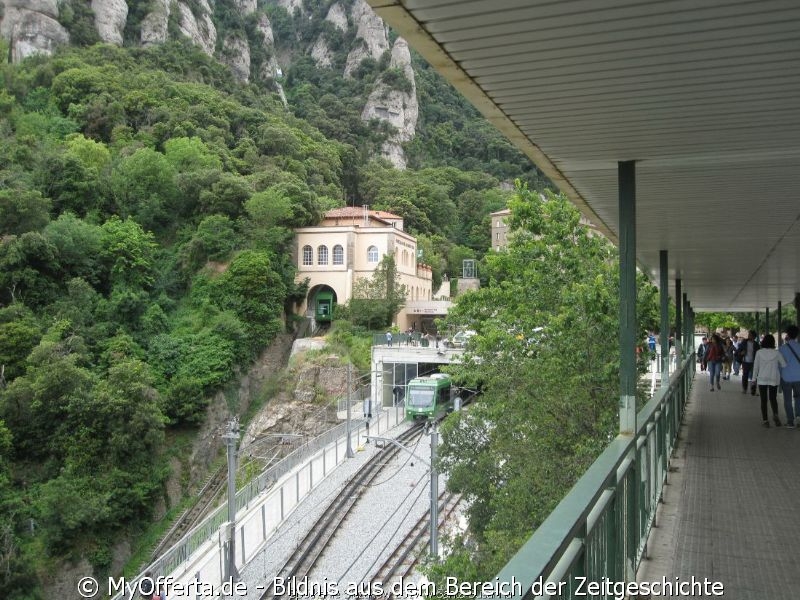 Das Montserrat-Kloster ist das spirituelle Zentrum Kataloniens in Spanien