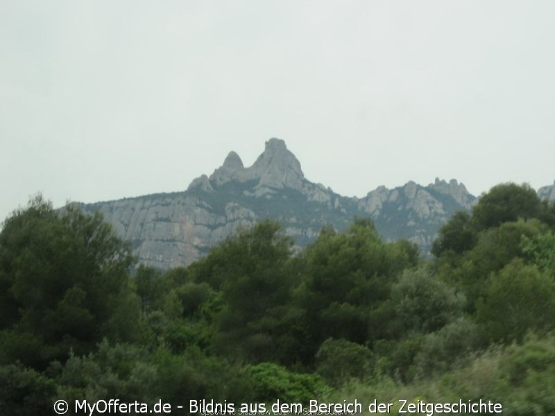 Das Montserrat-Kloster ist das spirituelle Zentrum Kataloniens in Spanien