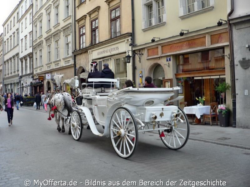 Ein Spaziergang über die Strassen von Krakau