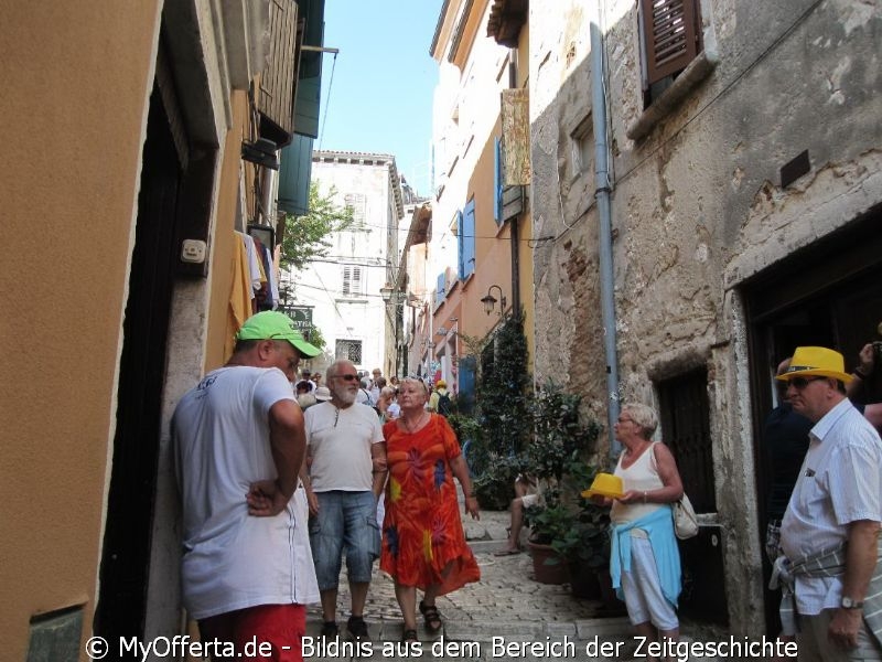 Rovinj liegt in Westistrien und ist eines der traditionsreichsten Urlaubsgebiete