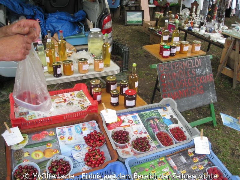 Ich gehe gerne auf viele Messen, aber der Flohmarkt ist etwas Besonderes