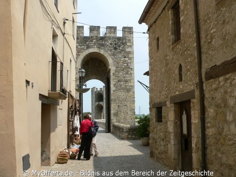 Besalu in Spanien, eine Reise in die Vergangenheit