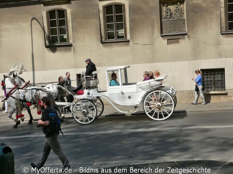 Ein Spaziergang über die Strassen von Krakau