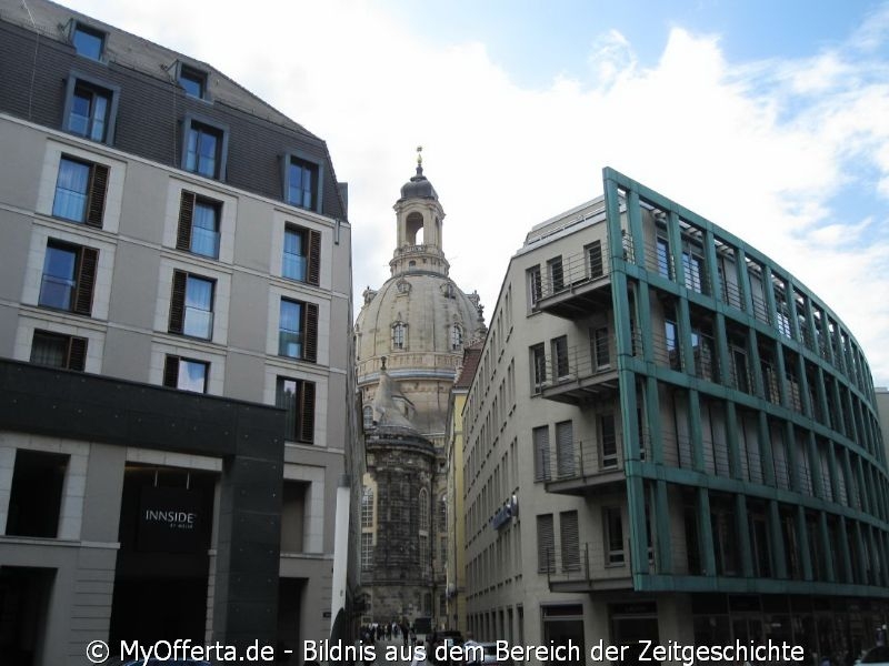 Dresden, Altstadt im Sommer 2019