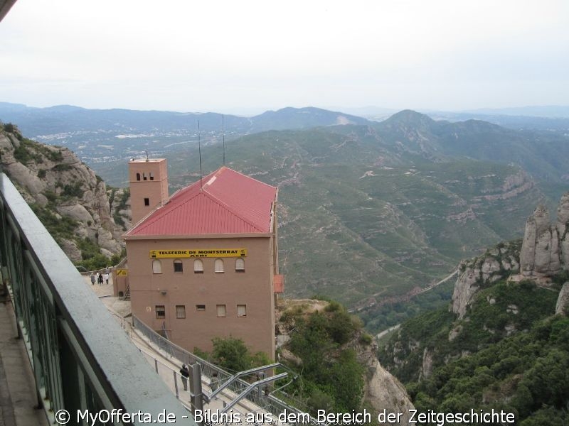 Das Montserrat-Kloster ist das spirituelle Zentrum Kataloniens in Spanien