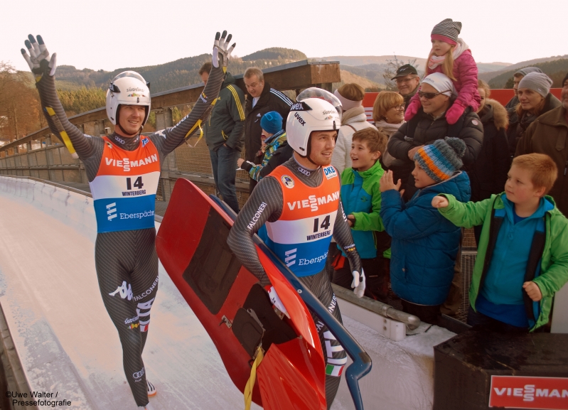 Auftakt Rodelweltcup 2016 in Winterberg