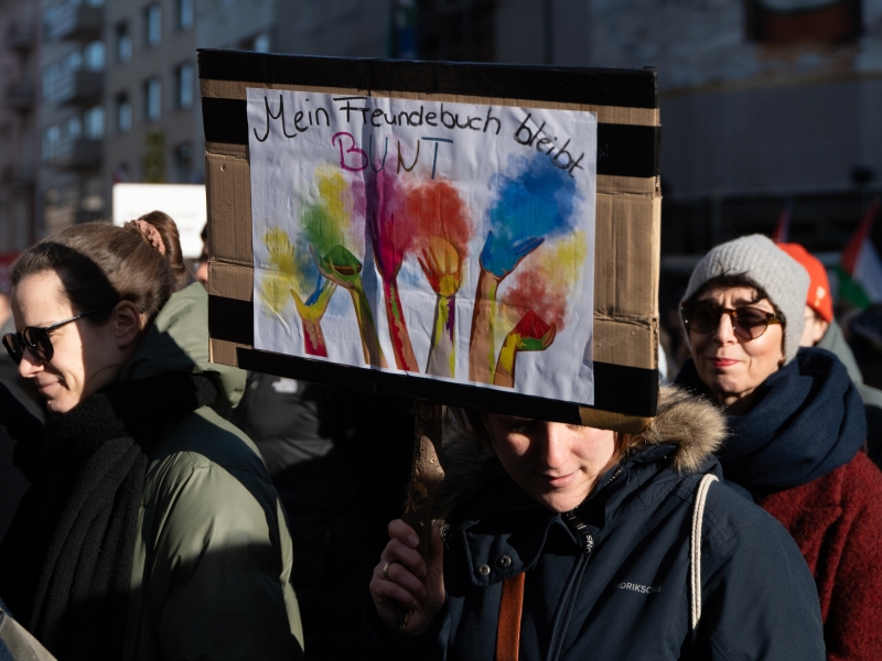 Demo gegen die AFD Düsseldorf