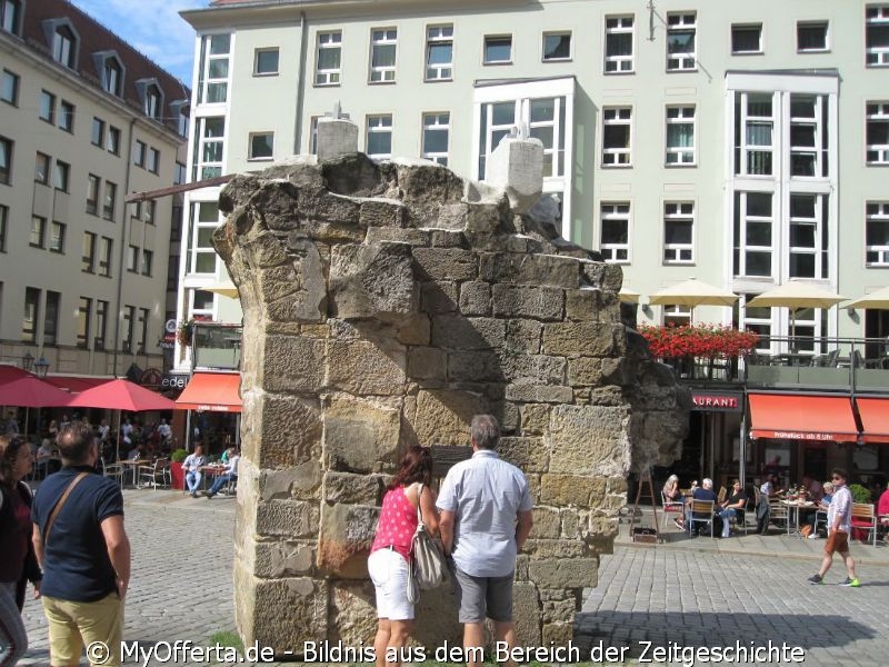 Dresden, Altstadt im Sommer 2019