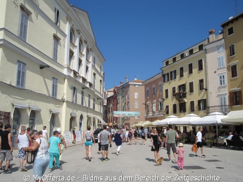 Rovinj liegt in Westistrien und ist eines der traditionsreichsten Urlaubsgebiete