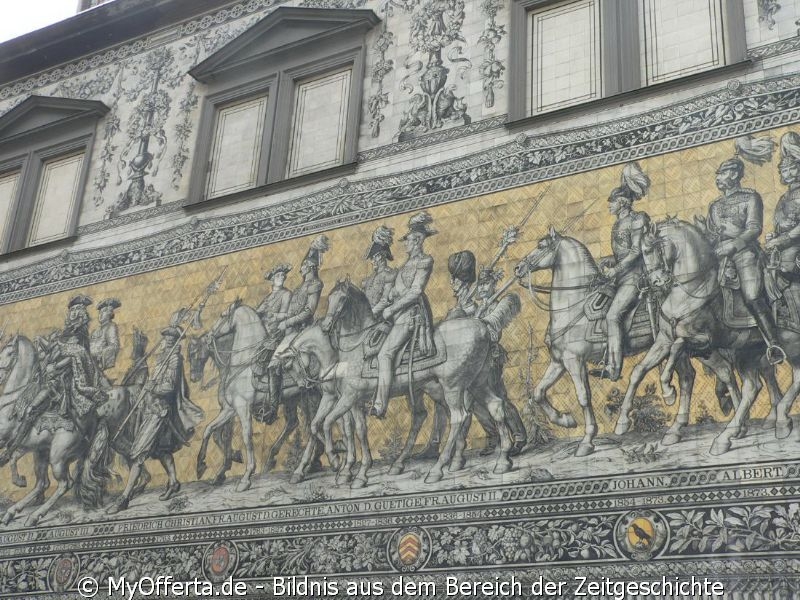 Dresden, Altstadt im Sommer 2015