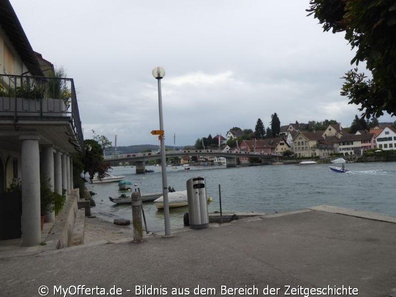 Stein am Rhein in der Schweiz wird erst 1267 erstmals als Stadt urkundlich erwähnt