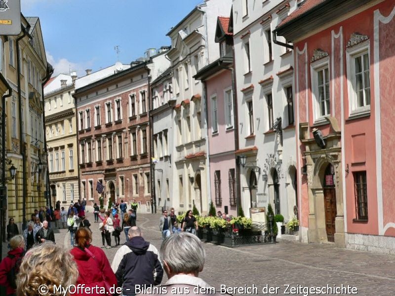 Ein Spaziergang über die Strassen von Krakau