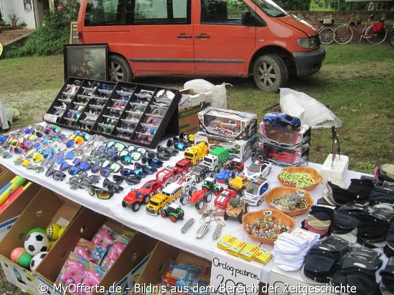 Ich gehe gerne auf viele Messen, aber der Flohmarkt ist etwas Besonderes