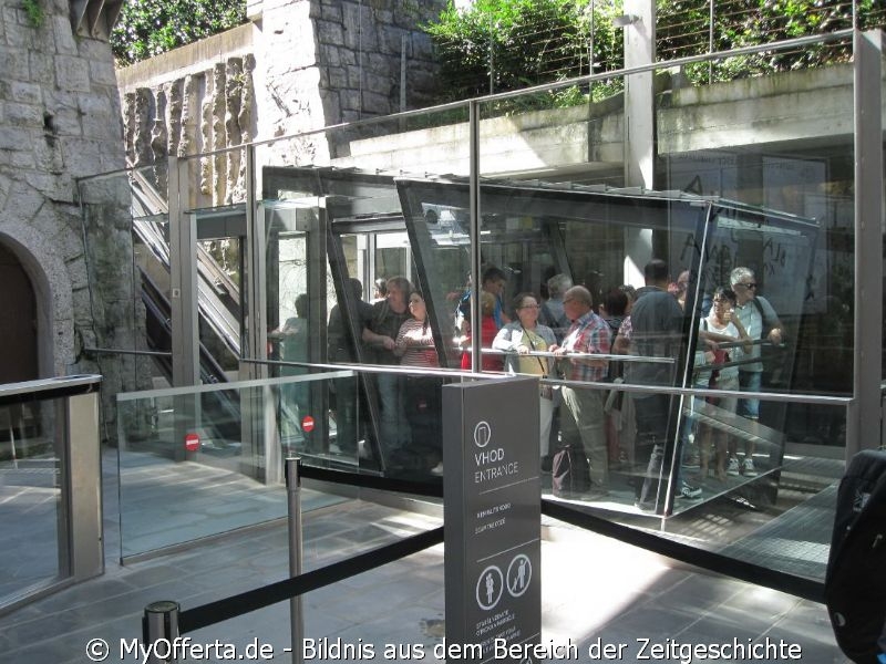 Ljubljana, die Hauptstadt Sloweniens, gesehen im September 2019 