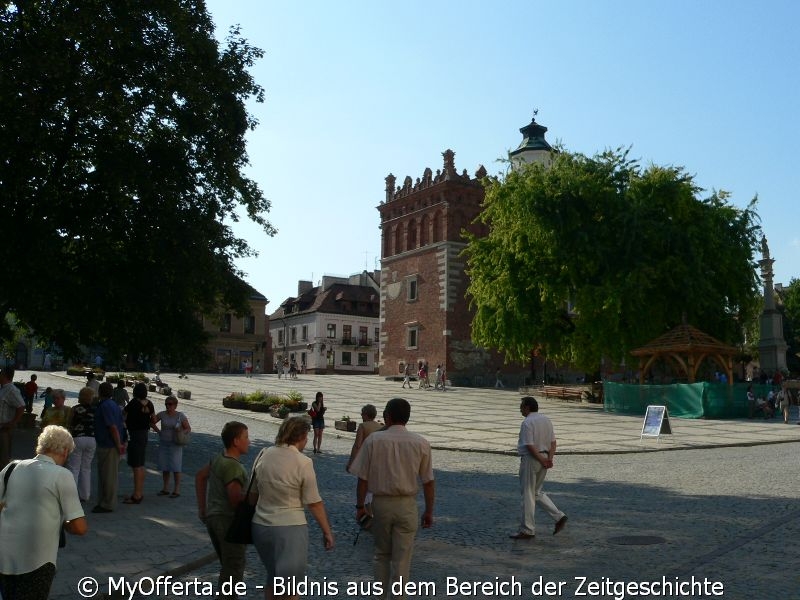 Die Stadt und die bekannteste in der Region eine Eisdiele.