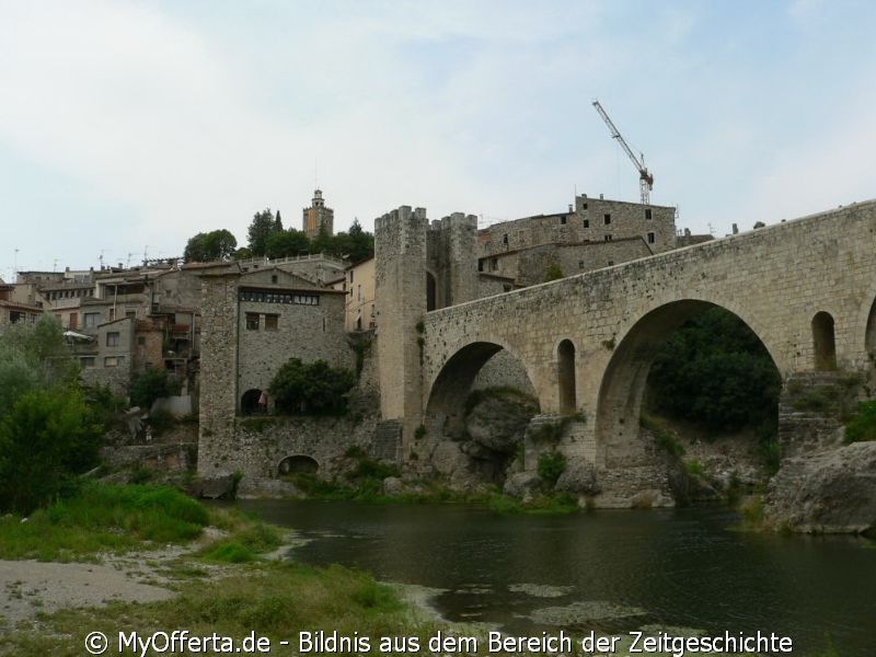 Besalu in Spanien, eine Reise in die Vergangenheit