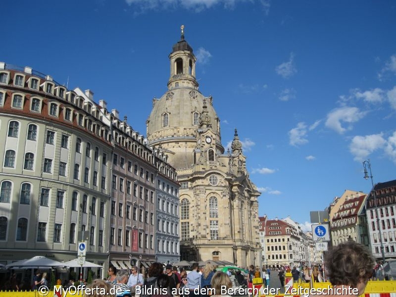 Dresden, Altstadt im Sommer 2017