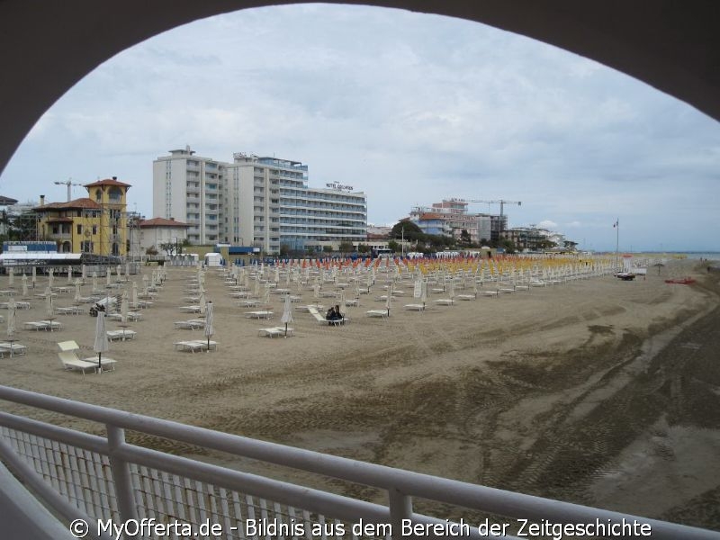 Lignano Sabbiadoro - wird in normalen Jahren von Millionen deutschsprachigen Touristen besucht.