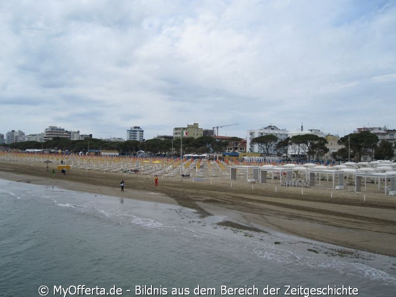 Lignano Sabbiadoro - wird in normalen Jahren von Millionen deutschsprachigen Touristen besucht.