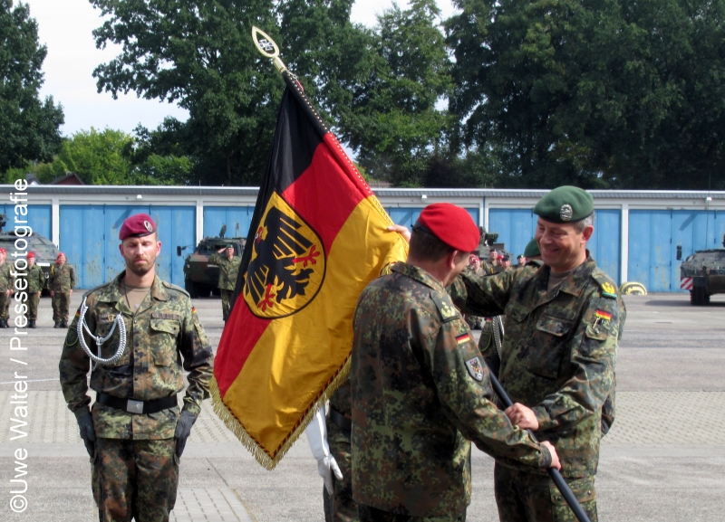 Kommandoübergabe 1. Panzerdivision a, 28. August 2025 in Oldenburg