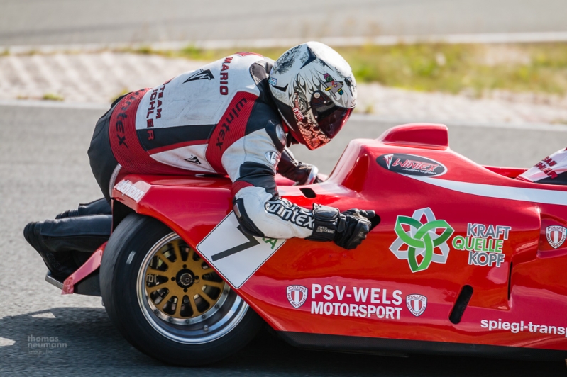 Sidecars auf dem Schleizer Dreieck