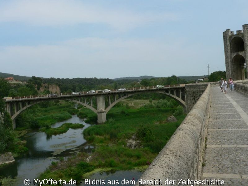 Besalu in Spanien, eine Reise in die Vergangenheit