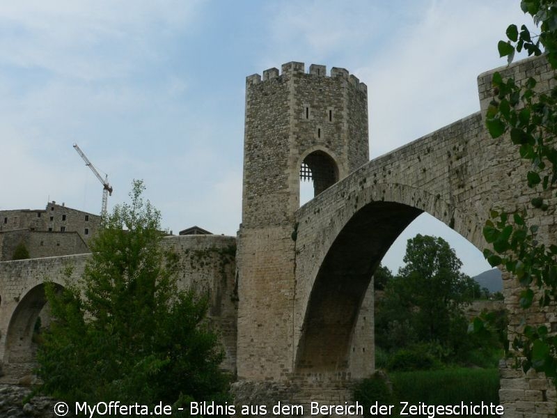 Besalu in Spanien, eine Reise in die Vergangenheit