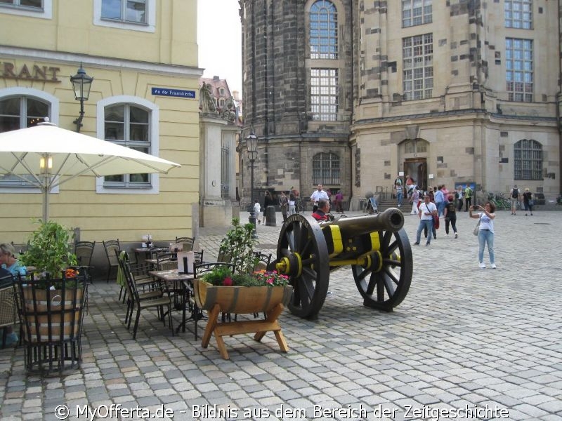 Dresden, Altstadt im Sommer 2019