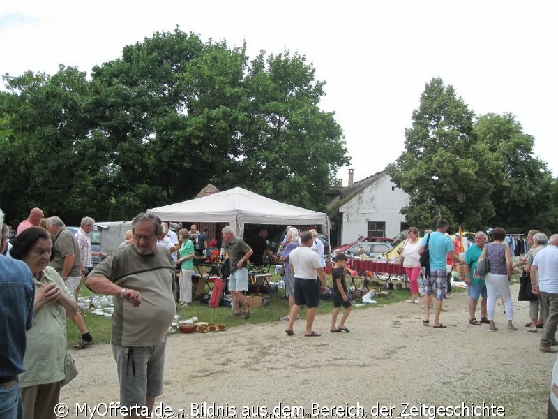 Ich gehe gerne auf viele Messen, aber der Flohmarkt ist etwas Besonderes