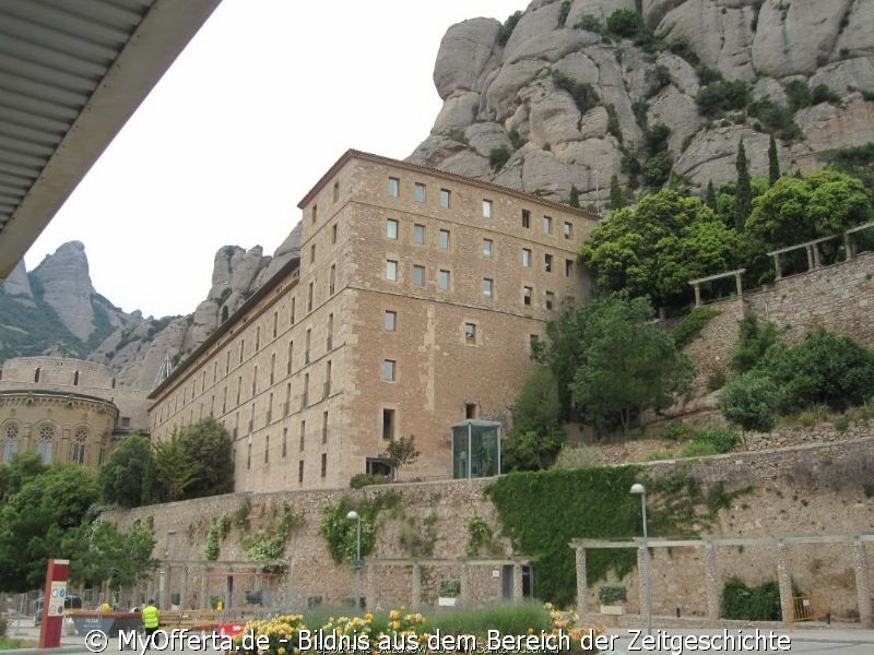 Das Montserrat-Kloster ist das spirituelle Zentrum Kataloniens in Spanien