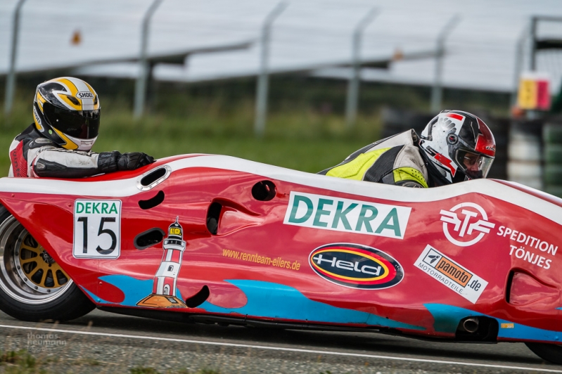 Sidecars auf dem Schleizer Dreieck