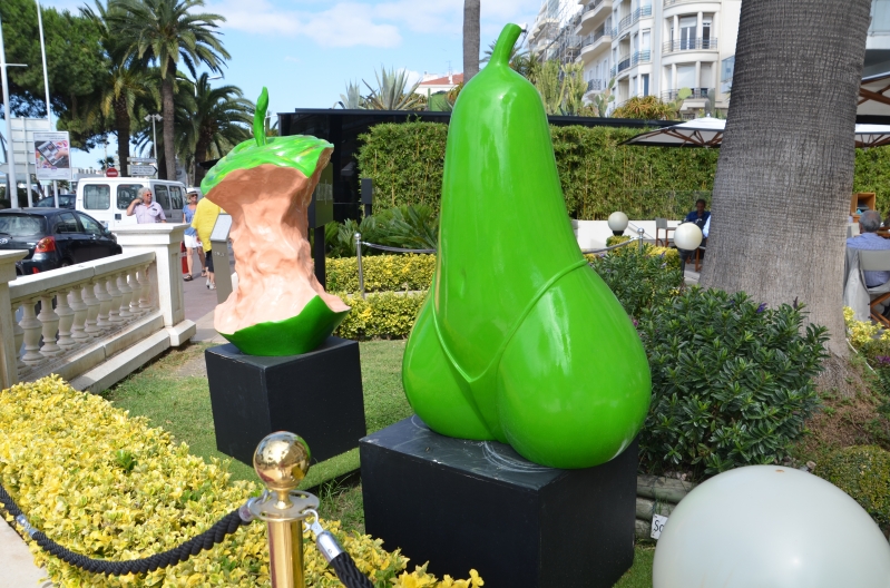 Kunst auf der Croisette von Cannes