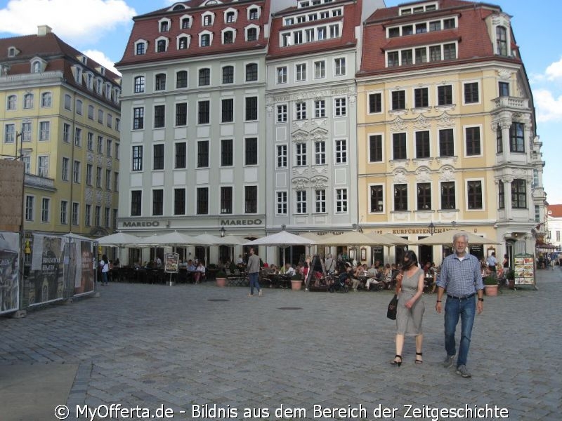 Dresden, Altstadt im Sommer 2017