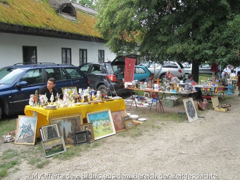 Ich gehe gerne auf viele Messen, aber der Flohmarkt ist etwas Besonderes