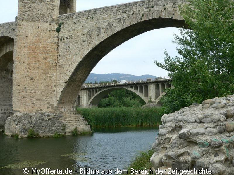 Besalu in Spanien, eine Reise in die Vergangenheit