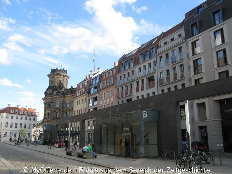 Dresden, Altstadt im Sommer 2017