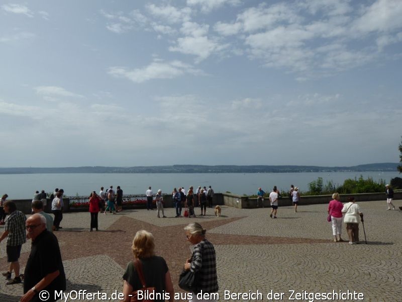 Die Fähre-Fahrt von Meersburg nach Konstanz dauert 15 Minuten