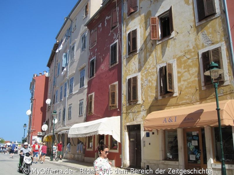 Rovinj liegt in Westistrien und ist eines der traditionsreichsten Urlaubsgebiete