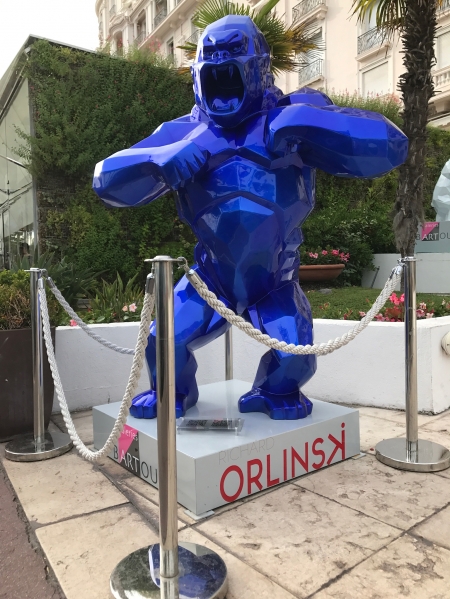 Kunst auf der Croisette von Cannes