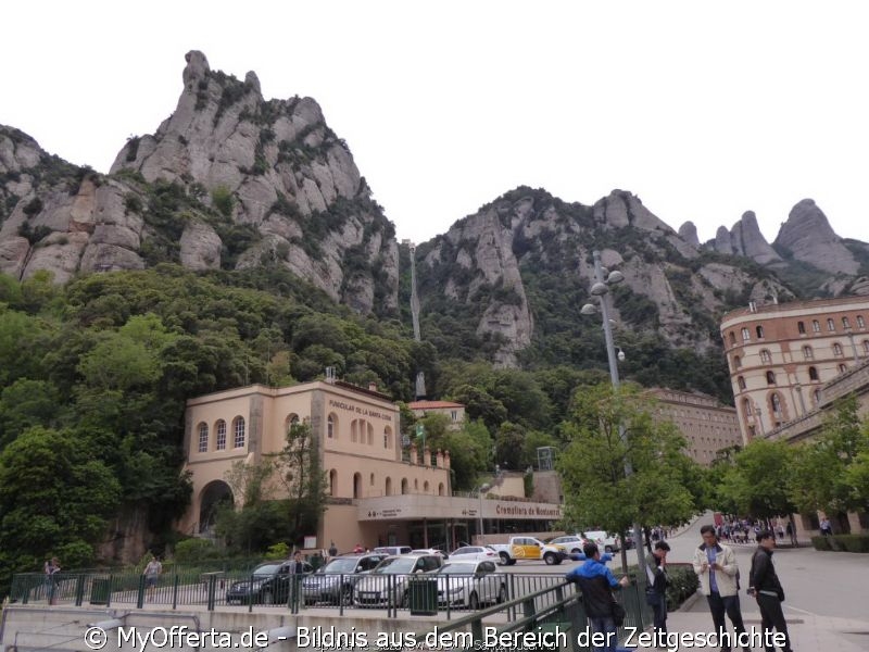 Das Montserrat-Kloster ist das spirituelle Zentrum Kataloniens in Spanien