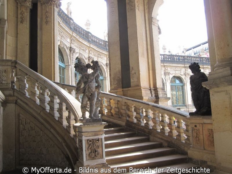 Dresden, Altstadt im Sommer 2019